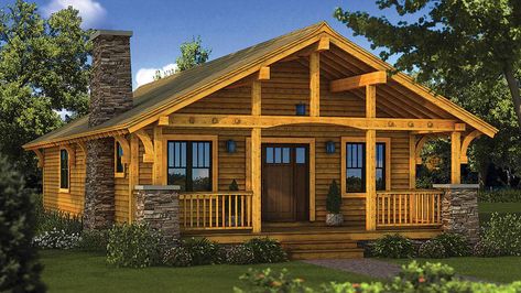 Rustic Cabin Plans, Cabin Kit Homes, Small Log Cabin Kits, Log Cabin Flooring, Log Cabin House Plans, Small Log Homes, Log Cabin House, Log Cabin Plans, Log Home Plan