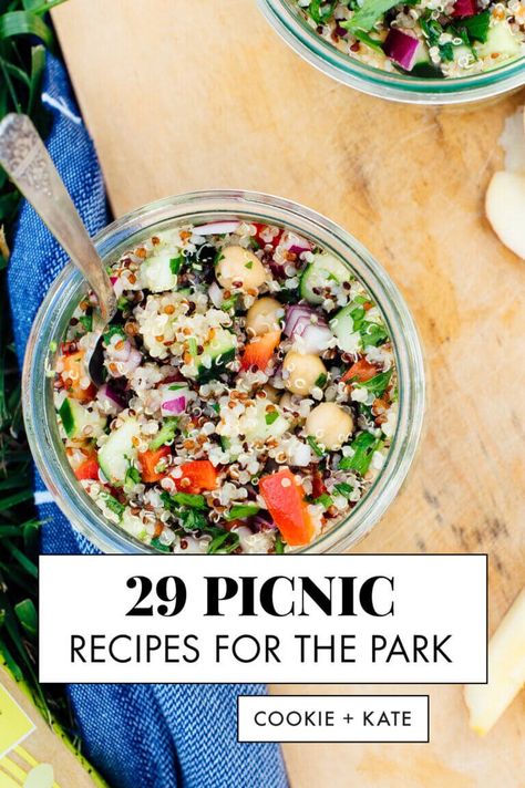 Vegetarian Picnic, Picnic Appetizers, Picnic Salads, Healthy Picnic Foods, Vegan Picnic, Easy Picnic Food, Healthy Picnic, Summer Picnic Food, Picnic Menu