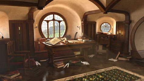 Hobbit House Interior, Bag End, Casa Hobbit, Hobbit Hole, Cob House, Hobbit House, Earth Homes, House Inside, Earthship