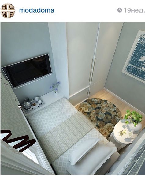 Small room Box Room Bedroom Ideas, Apartemen Studio, Small Room Interior, Tiny Bedroom Design, Small Bedroom Inspiration, Small Apartment Bedrooms, Small Room Design Bedroom, Maids Room, Box Bedroom