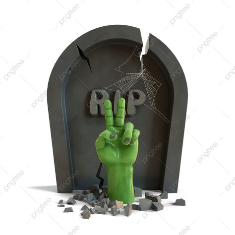 Grave Halloween, Halloween Gravestones, Zombie Cartoon, Halloween Western, Hand Png, Halloween Eve, Image Halloween, Halloween 3d, Halloween Flowers