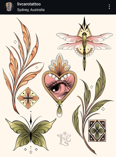 English Flowers Tattoo, How To Draw Neo Traditional, Small Neotraditional Tattoo Design, Geometric Botanical Tattoo, Neo Traditional Sternum Tattoo, Neo Trad Flash Sheet, Flash Tattoo Designs Neo Traditional, Neo Trad Leaves, Neo Traditional Frame