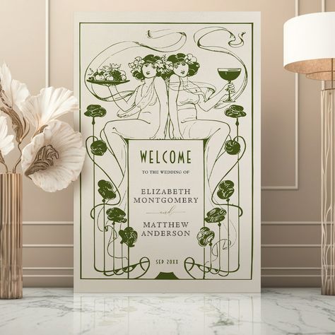 Wedding welcome table ideas