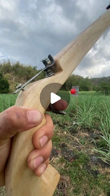 Wooden Diy on Instagram: "Amazing powerful Gun wood diy slingshot #powerful #slingshot #fyp #wood #diy #craftidea" Wooden Slingshot, Diy Slingshot, Bamboo Diy, Easy Diy Hacks, Crossbow, Hacks Diy, Diy Homemade, Diy Hacks, Craft Diy