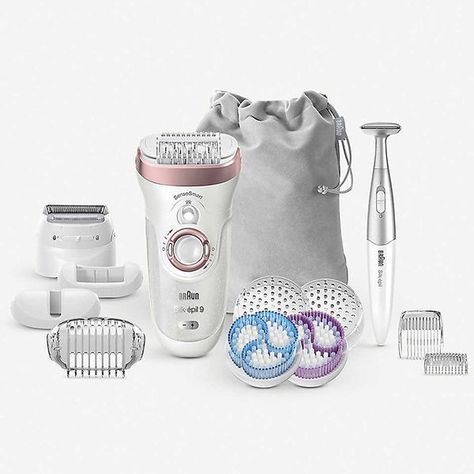 6 Of The Best Epilators | sheerluxe.com Epilator Tips How To Use, Epilator Tips, Philips Laser Hair Removal, Braun Silk Epil 9, Oxygen Facial Machine, Heads Together, Laser & Ipl Hair Removal Devices, Clear Complexion, Epilator