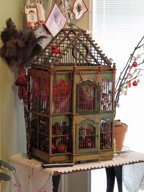 🐞🐔Birdcages : 🐘🌲🌲🌳🌴More At FOSTERGINGER @ Pinterest  🌴🌳🌲🌲🐘 Bird Cage Decor Ideas, Birdcage Ideas, Witch Items, Cage Decor, Antique Bird Cages, The Caged Bird Sings, Bird Cage Decor, Vintage Bird Cage, Traditional Colonial