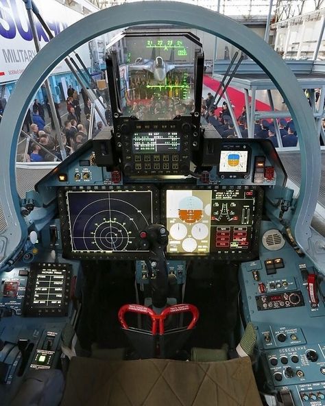 🔥🔥S U 3 5  C O C K P İ T 🔥🔥 . . . . . . . . . . . . . . . . . . . . . . . . . . . #sukhoi #su35 #sukhoisu35 #su #su35s #russia #fighter… Photo Avion, Glass Cockpit, Jet Fighter Pilot, Russian Air Force, Aircraft Interiors, Control Panels, Front Office, Military Jets, F 35