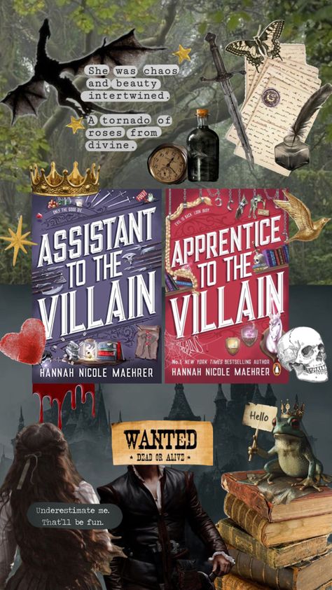 assistant to the villain by hannah nicole maehrer #books Book Care, Winter Books, Fallen Book, Reading Quotes, Book Boyfriends, Fan Book, The Villain, Poetry Books, Book Characters