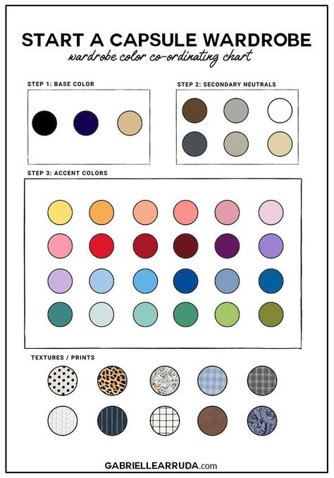 Capsule Wardrobe Palette Color Pallets, Changing Your Wardrobe Style, Wardrobe Color Scheme, Color Palette Wardrobe Capsule, Color Palette For Capsule Wardrobe, Adding Color To Your Wardrobe, Cool Tone Capsule Wardrobe, Color Wardrobe Palette, How To Build A Neutral Wardrobe