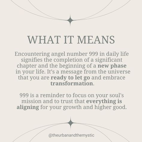 It’s 9.9, so let’s talk about this number, and what it could mean in your life 🤍 Embody it’s true essence and shop our Angel Number 999 Bag ✨ ⠀⠀⠀⠀⠀⠀⠀⠀⠀ #angelnumber #angelnumbers #999 #angelnumber999 999 Meaning, Angel Number 999, 999 Angel Number, Love Light, Angel Number, Focus On Yourself, Angel Numbers, Beautiful Mind, Working On Myself