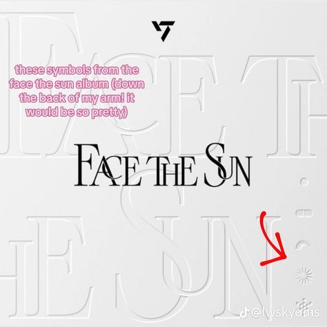 Seventeen Darling Tattoo, Svt Inspired Tattoo, Seventeen Inspired Tattoos, Seventeen Tattoo Ideas, Seventeen Darling, Darling Tattoo, Simple Leg Tattoos, Kpop Tattoos, Face The Sun