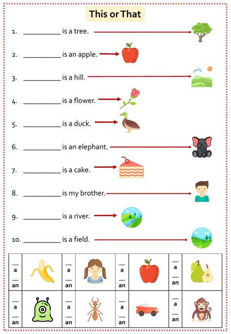 Use Of This And That Worksheets For Kids, Use Of And Worksheets For Kindergarten, This And That Worksheet For Grade 1, This And That Worksheet For Kindergarten, This Or That Worksheet For Kindergarten, This That Worksheet For Kindergarten, This And That Activity For Kindergarten, Use Of This And That Worksheets, Use Of A And An Worksheet