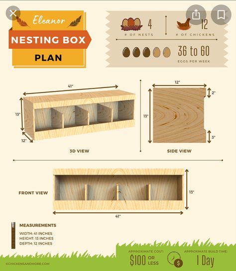 Pigeon Nesting Boxes Diy, Brooder Box Ideas Diy, Diy Chicken Nesting Boxes, Diy Nesting Boxes For Chickens, Diy Nesting Boxes, Nesting Boxes For Chickens, Laying Boxes, Chicken Laying Boxes, Nesting Boxes Diy