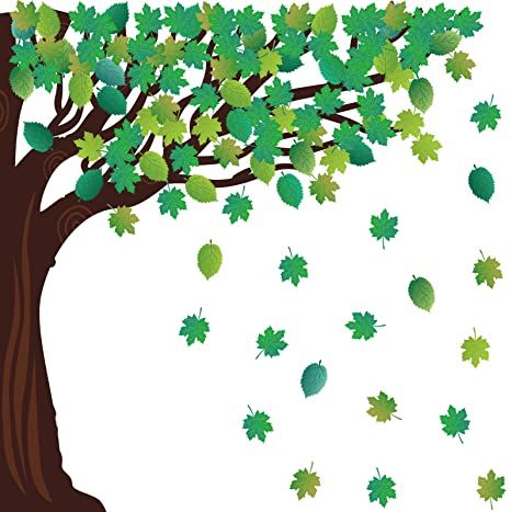 Bulletin Board Tree Ideas, Tree For Bulletin Board, Green Board Decoration Ideas For School, Fall Tree Bulletin Board Ideas, Tree Classroom Decorations, Tree Bulletin Boards, Tree Bulletin Board Ideas, Wall Decor For School, Leaves Cutout