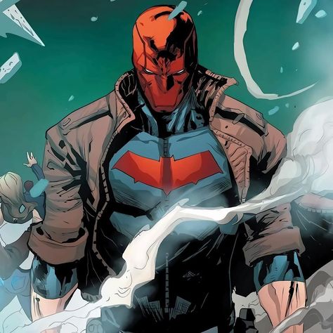 Jason Todd Red Hood, Red Hood Wallpaper, Red Hood Dc, Red Hood Comic, L Icon, Red Hood Jason Todd, Thanos Marvel, Dc Icons, Jay Bird