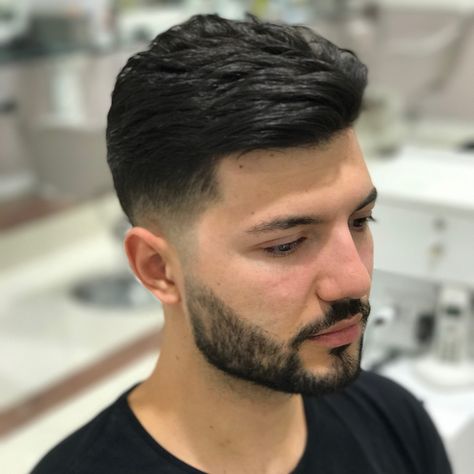 Low Fade Normal Hairstyle For Men, Normal Haircut, Normal Hairstyle, Street Hairstyle, Boys Hairstyles, Mens Medium Length Hairstyles, Beaded Hair Extensions, Hairstyle For Men, Men Haircut Styles