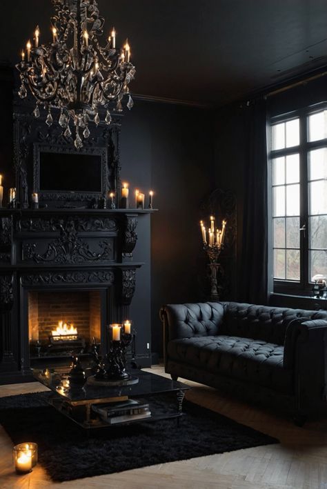 Fall Furniture , Autumn Cozy Fall ,Decor Easy Fall ,
Decor Neutral Fall ,Decor Fall ,Decor Inspiration ,Fall Decor Ideas Dark Color Furniture Living Room, Dark Romantic Halloween Decor, Light Gothic Home Decor, White Gothic Living Room, Black Gothic Living Room, Goth Decor Living Room, Alternative Living Room, Goth Apartment Decor, New England Style Living Room