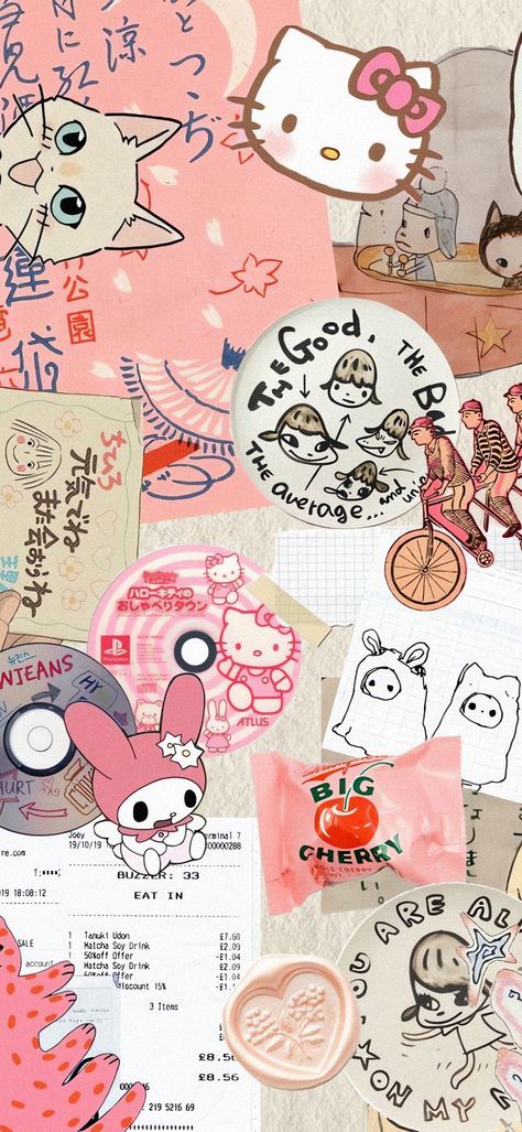 Board Collage, Cute Iphone Wallpaper Tumblr, Wallpaper Vibes, Future Wallpaper, Cocoppa Wallpaper, Hello Kitty Characters, Collage Phone Case, Iphone Wallpaper Photos, Iphone Wallpaper Themes