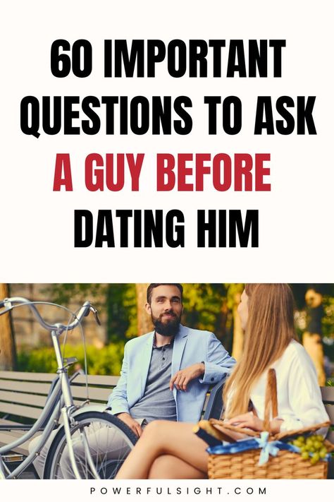 60 Questions To Ask A Guy Before Dating Questions To Ask A Guy, Christian Dating Advice, Questions To Get To Know Someone, Online Dating Websites, Dating Tips For Men, Fun Questions To Ask, Christian Dating, Getting To Know Someone, Christian Men