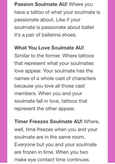 Soulmate Ideas Writing Prompts, Tumblr Soulmate Au, Soulmate Tumblr, Soulmate Tropes, Soulmate Writing Prompts, Soulmate Au Ideas, Soulmate Au Writing Prompts, Au Writing Prompts, Soulmate Prompts