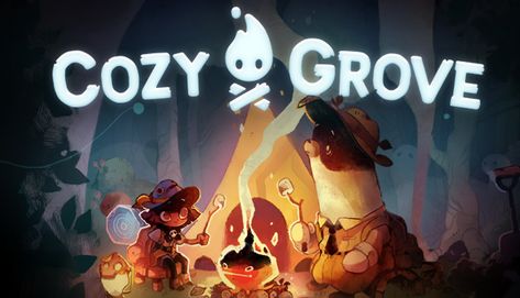 Cozy Grove, Ghost Bear, Team Challenges, Game Title, Sims Games, Adventure Game, Nintendo Switch Games, Animal Crossing Game, Cute Games