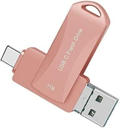 Amazon.com: 1TB USB Flash Drive for Phone, Dual USB3.1 to USB C Memory Stick 1000GB, WOFICLO High-Speed Transfer Type-c Thumb Drive for iPad Pro, Mac pro, Samsung Galaxy, PC (1TB, Rose Gold) : Electronics 2nd Semester, Mac Pro, Thumb Drive, Ipad Pro, High Speed, Flash Drive, Usb Flash Drive, Flash, Ipad