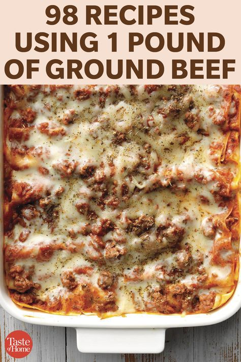 Ground Beef Casserole Recipes, Healthy Beef Recipes, Ground Beef Recipes Healthy, Healthy Beef, Ground Beef Dishes, Ground Meat Recipes, Meat Dinners, Beef Casserole Recipes, Dinner With Ground Beef