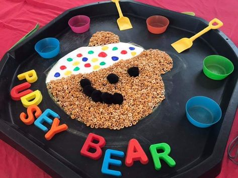 Baby Room Activities, Charity Activities, Pudsey Bear, Christmas Activities For Toddlers, Nursery Rhymes Activities, Beach Nursery, Eyfs Activities, Goldilocks And The Three Bears, Nursery Activities