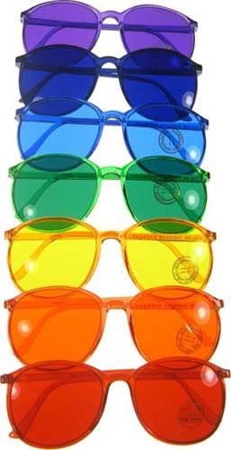 Color therapy glasses Feng Shui Colors, Rainbow Bright, Taste The Rainbow, Love Rainbow, Live Colorfully, Over The Rainbow, World Of Color, Color Therapy, Color Of Life