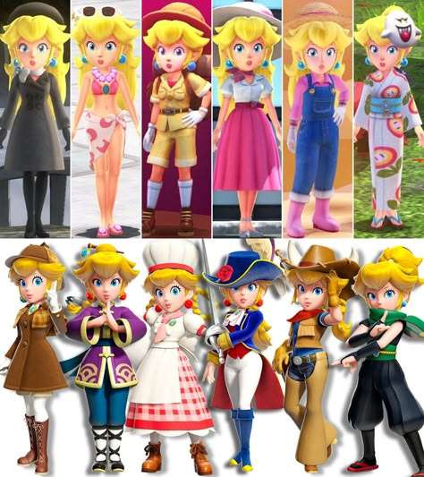 Princess Peach: Showtime! Princess Peach Game, Mario Day, Princess Peach Cosplay, Peach Clothes, Mario Princesses, Super Princess Peach, Super Mario Princess, Hiro Big Hero 6, Peach Mario