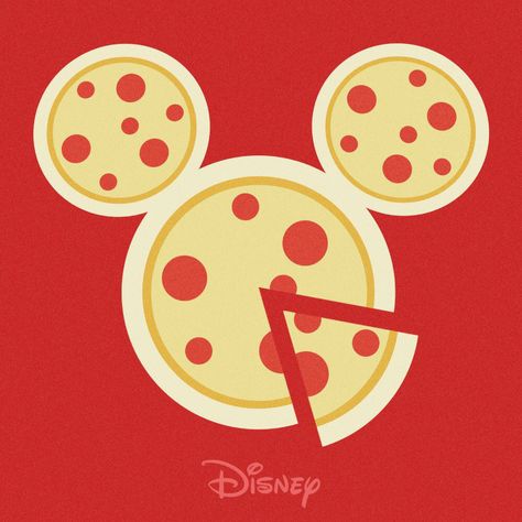 Disney pizza Disney Pizza, National Pizza Day, Mickey Mouse Photos, Pizza Art, Disney Printables, Disney Logo, Drink Icon, Disney Icons, Pizza Day