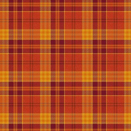 Flannel Collection, Reproduction Quilts, Plaid Pumpkin, Kim Diehl, Flannel Pattern, Flannel Shirts, Fabric Labels, Orange Plaid, Ticking Stripe