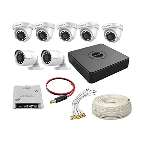 Security System n Solution PRAMA 2MP Camera KIT (5DOME2BULLET8CH DVR) Check more at https://productsoffer.in/security-system-n-solution-prama-2mp-camera-kit-5dome2bullet8ch-dvr/ Dvr Camera, Dome Camera, Video Recorder, Ecommerce Platforms, Video Capture, Cctv Camera, Hard Disk, Security System, Power Supply