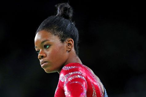 People Are Still Talking About Gabby Douglas’s Hair | Allure Gymnastics Hairstyles, Team Usa Gymnastics, Mckayla Maroney, Soccer Hair, Olympic Badminton, Jordyn Wieber, Gymnastics Hair, Olympic Games Sports, Gabby Douglas