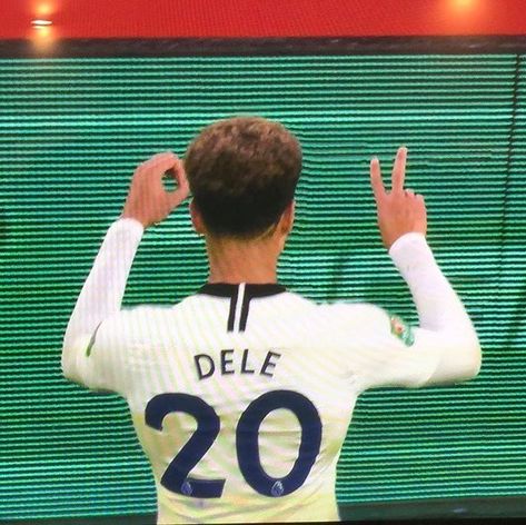 The new Dele Alli challenge. Dele Ali, Dele Alli, Football Players Photos, Tottenham Hotspur Football, Football Or Soccer, Black Men Haircuts, Tottenham Hotspur Fc, Football Icon, The Score