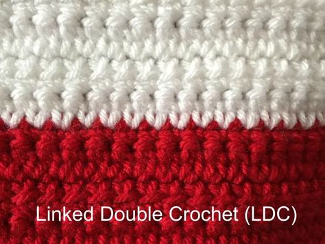 Linked Double Crochet (LDC) Tutorial - Ambassador Crochet Linked Double Crochet, Crochet Feather, Old Picture Frames, Different Stitches, Crochet Tutorials, Double Crochet Stitch, Crochet Stitches Tutorial, Crochet Instructions, Crochet Stitch