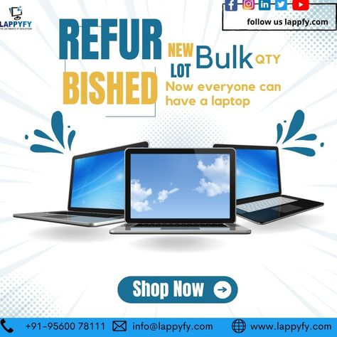 Bk Shivani, Laptop Price, Refurbished Laptops, Laptop Shop, Dell Laptops, Best Laptops, Creative Ads, About Us, Laptop