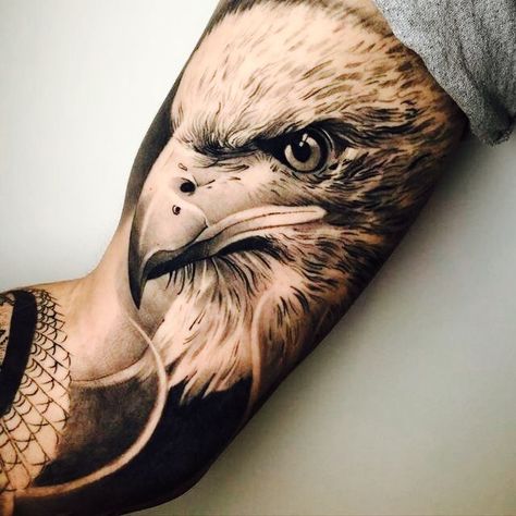 Eagle Tattoo, Blackwork, Tattoos, Instagram, Black