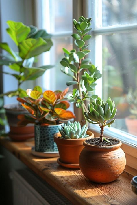 Houseplant Decor, Houseplants Decor, Interior Design Plants, Indoor Plants Styling, Plant Styling, Houseplants Low Light, Planting Tips, Plants Home, Plant Crafts