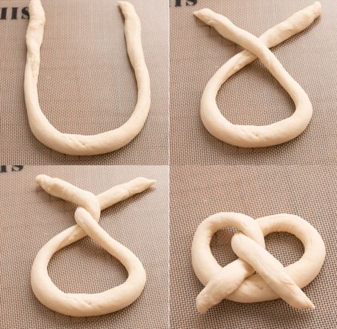 Homemade Soft Pretzels, Bread Shaping, Polymer Clay Kawaii, Clay Magnets, Diy Air Dry Clay, Tanah Liat, Clay Crafts Air Dry, Polymer Clay Diy, Soft Pretzels