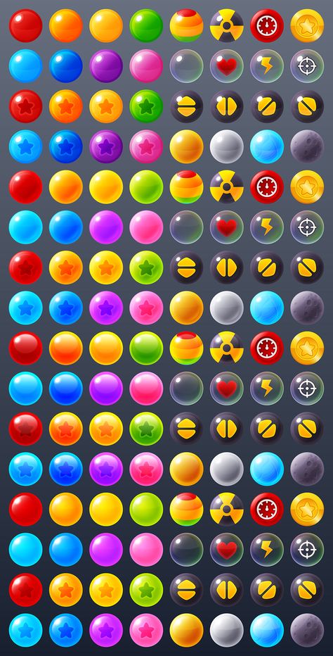 Bubble Shooter Game, Puzzle Game App, Bubble Magic, Billiards Game, Bubble Games, Game Gui, Bubble Shooter, Button Game, 2d Game Art