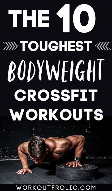 Crossfit Body Weight Workout, Crossfit Challenge, Wods Crossfit, Emom Workout, Crossfit Workouts At Home, Amrap Workout, Sainte Chapelle Paris, Crossfit At Home, Crossfit Wods