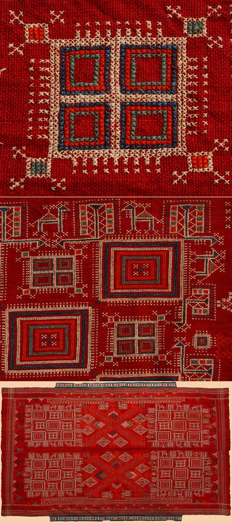 Indian Textiles - TextileAsArt.com, Fine Antique Textiles and Antique Textile Information Artisan Aesthetic, Indian Shawl, Kasuti Embroidery, Textiles Sketchbook, Indian Patterns, Textile Fiber Art, Indian Textiles, Indian Embroidery, Indian Fabric