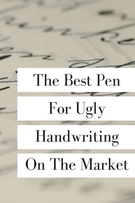 In this article, we go over the best pen for ugly handwriting on the market. It is surprising just how much of a benefit using the right pen can make for most handwriting styles. Going with the right pen that is usually cheaper than most people think can definitely help improve your handwriting and handwritten letters. Fountain Pen Writing Handwriting, Handwriting Personality, Sloppy Handwriting, Caligraphy Pen, Best Writing Pen, Amazing Handwriting, Best Handwriting, Calligraphy Writing Styles, Best Pen