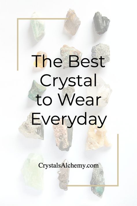 It is important to select a crystal that resonates with your personal energy and helps you to feel connected to your higher self. Experiment with different crystals until you find the one that feels right for you. When you do, you will notice a positive difference in your daily life. Crystals To Wear Daily, Best Crystals To Wear Daily, How To Wear Crystal Bracelets, Super 7 Crystal Meaning, Crystals To Carry Daily, Best Crystals To Wear, Crystals To Wear, Crystal Grimoire, Most Powerful Crystals