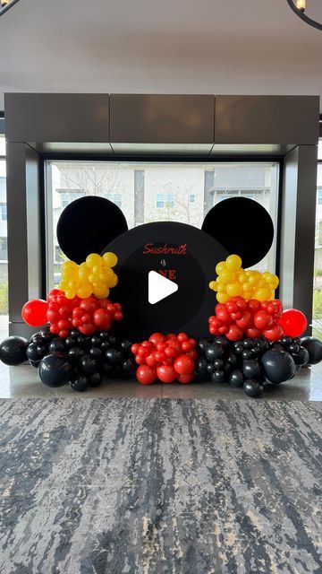 Diy Mickey Mouse Decorations, Mickey Themed Birthday, Mickey Mouse Photo Booth, Mickey Mouse Party Ideas, Mickey Mouse Decorations, Mickey Mouse Theme, Mickey Mouse Parties, Mickey Mouse Birthday Party, Mickey Mouse Party