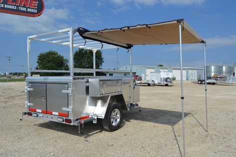 Small Car Trailer, Workshop Trailer, Truck Bed Trailer, Welding Trailer, Tool Trailer, Homemade Trailer, Camping Gear Diy, Camping Trailer Diy, Work Trailer