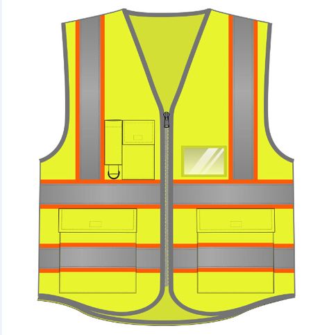 American functional safety vest with conAmerican functional safety vest with contrast reflective tapetrast reflective tape Clothing Pattern Design, Reflective Fabric, Reflective Vest, Tricot Fabric, China Products, Safety Clothing, Safety Vest, Reflective Tape, Reflective Material