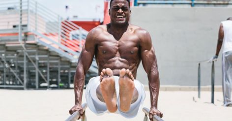 We talked to seven athletes who train totally animal-free—including an NFL player, a pro wrestler, and an NBA baller—about how they stay in top shape without any animal products. Joe Holder, Paleo Workout, Non Dairy Milk, Low Glycemic Foods, Vegan Athletes, Paleo Lifestyle, Recovery Workout, Professional Athlete, Muscle Mass