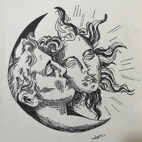 Moon and sun love